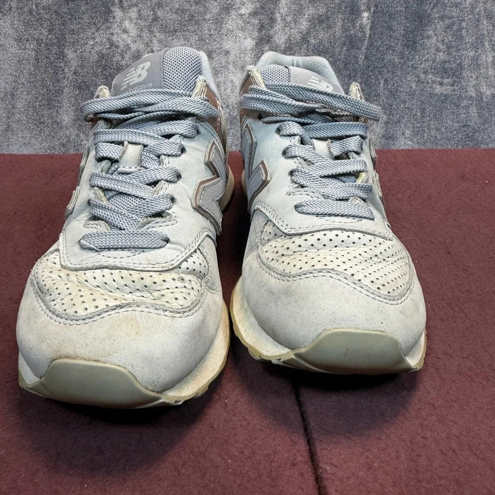 New Balance 574 Sneakers Womens Grey Regular 6.5 Low Top Athletic Running Shoes